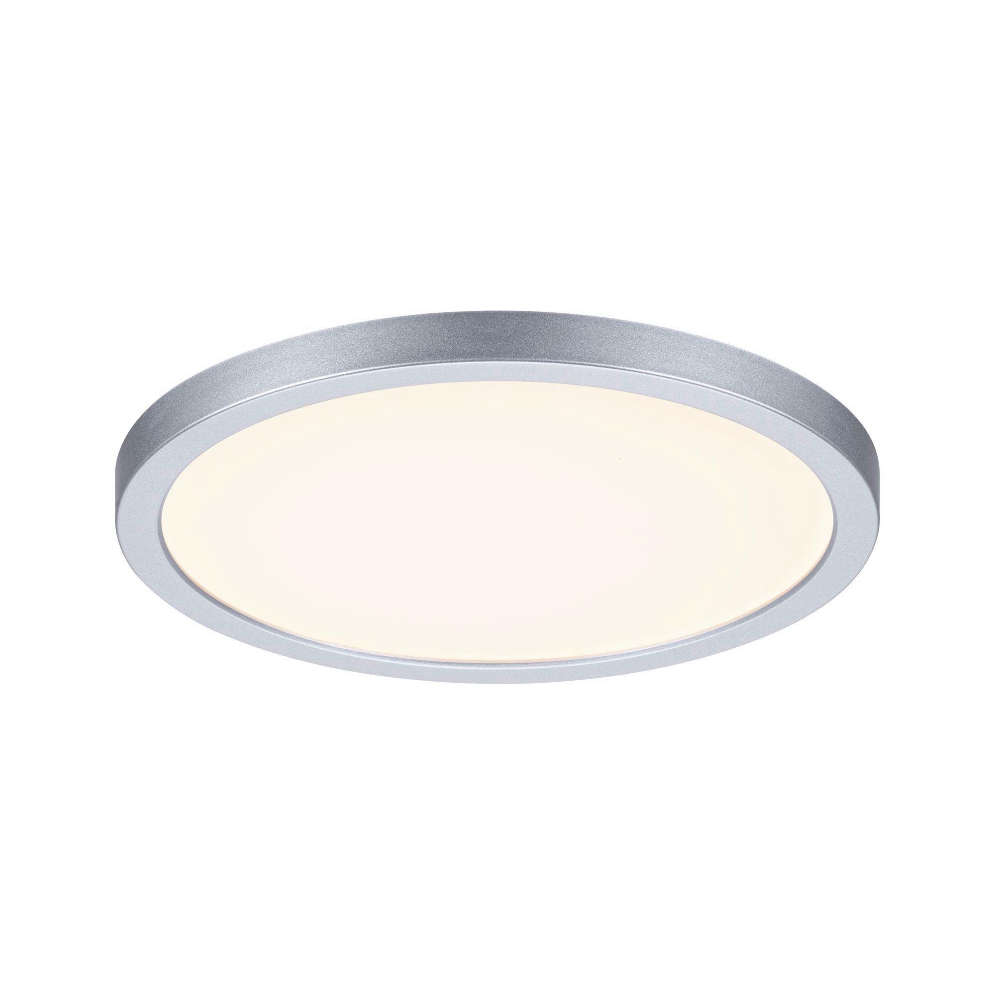LED-Paneel Areo in Chromfarben max. 15 Watt - Chromfarben, Design, Kunststoff (17,5/1cm) - Paulmann
