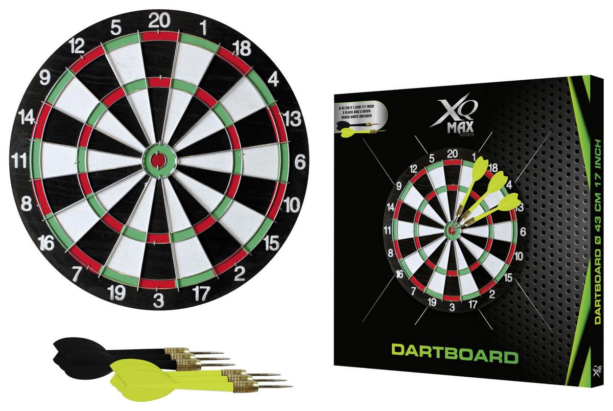 Darts Tábla Xqmax - Basics, műanyag/fa (41/41/2cm)