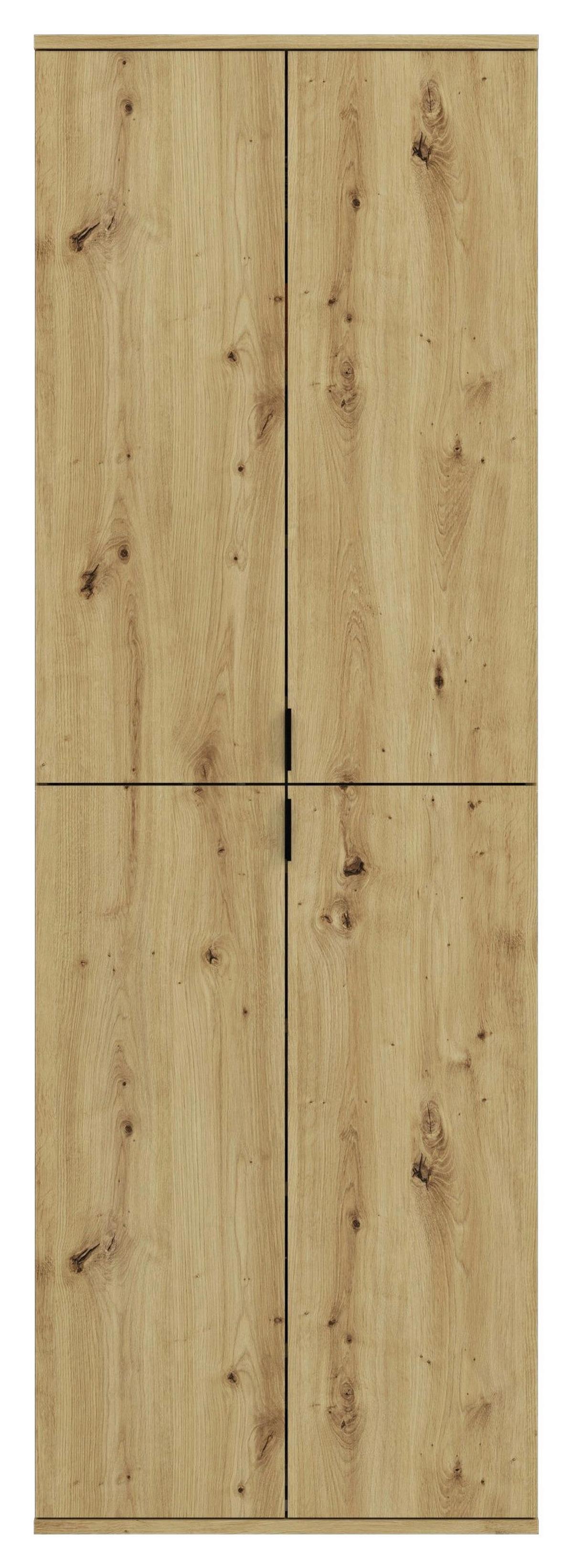 Drehtürenschrank Projekt X ca. 61x193 cm Artisan Eiche - KONVENTIONELL, Holzwerkstoff/Metall (61/193/34cm) - MID.YOU