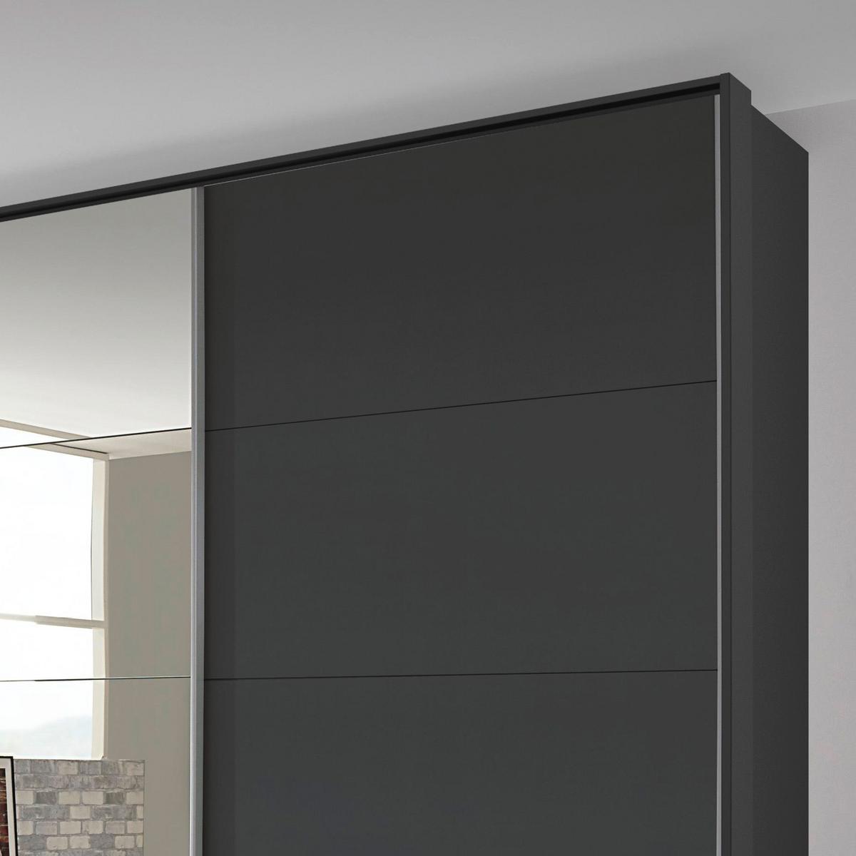 Ramă pentru dulap MIAMI - gri, Modern, material pe bază de lemn (368/233/64cm)
