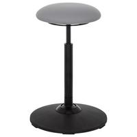 Pisarniški Stolček Balance Sit, Siva - siva/črna, Basics, umetna masa/tekstil (45/63-86/45cm) - MID.YOU