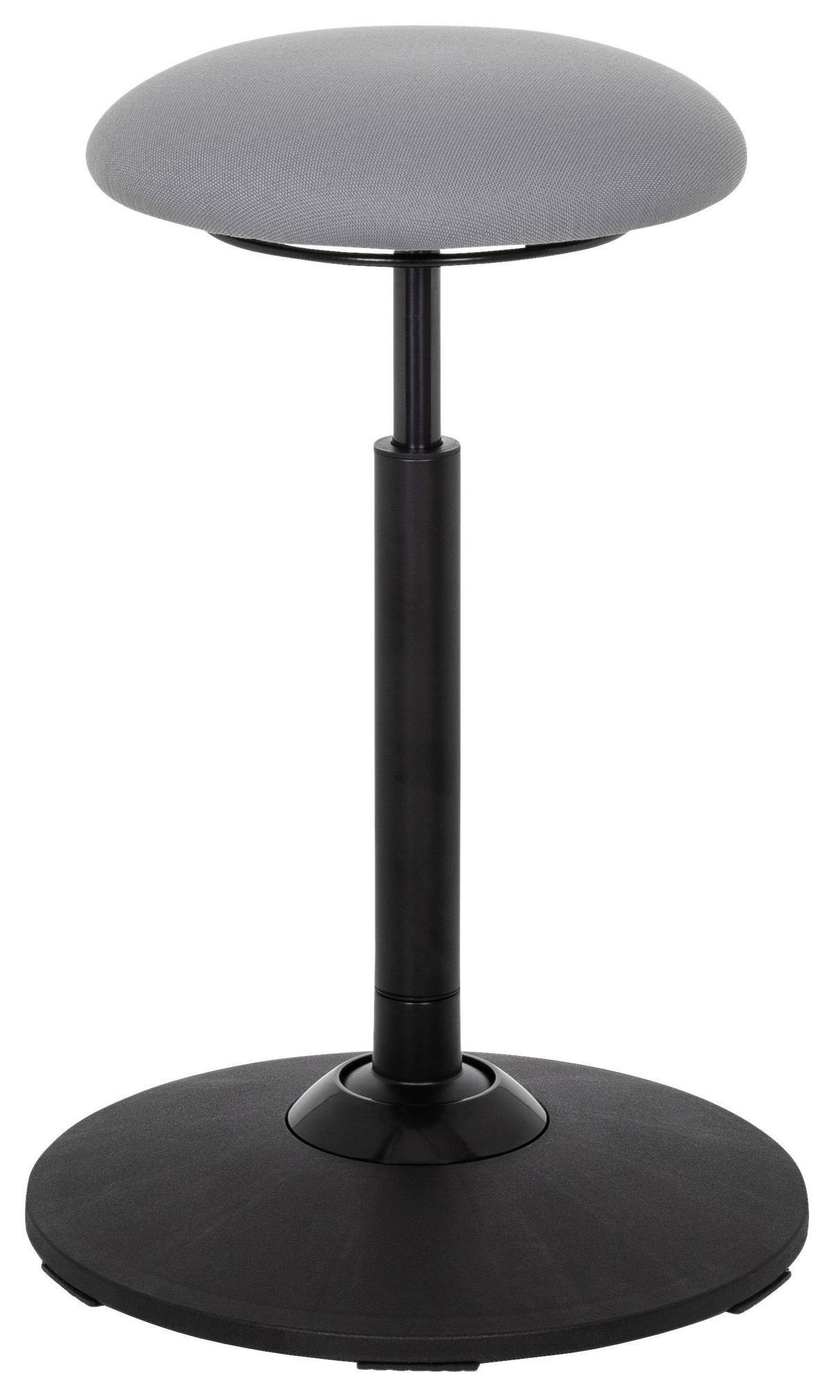 Pisarniški Stolček Balance Sit, Siva - siva/črna, Basics, umetna masa/tekstil (45/63-86/45cm) - MID.YOU