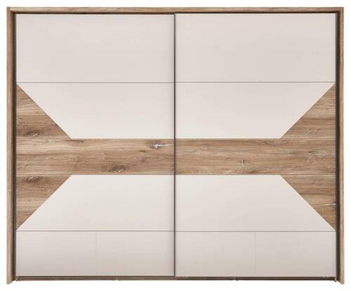 Ramă pentru dulap Julia - culoare lemn stejar, Konventionell, material pe bază de lemn (280/230/17,5cm)