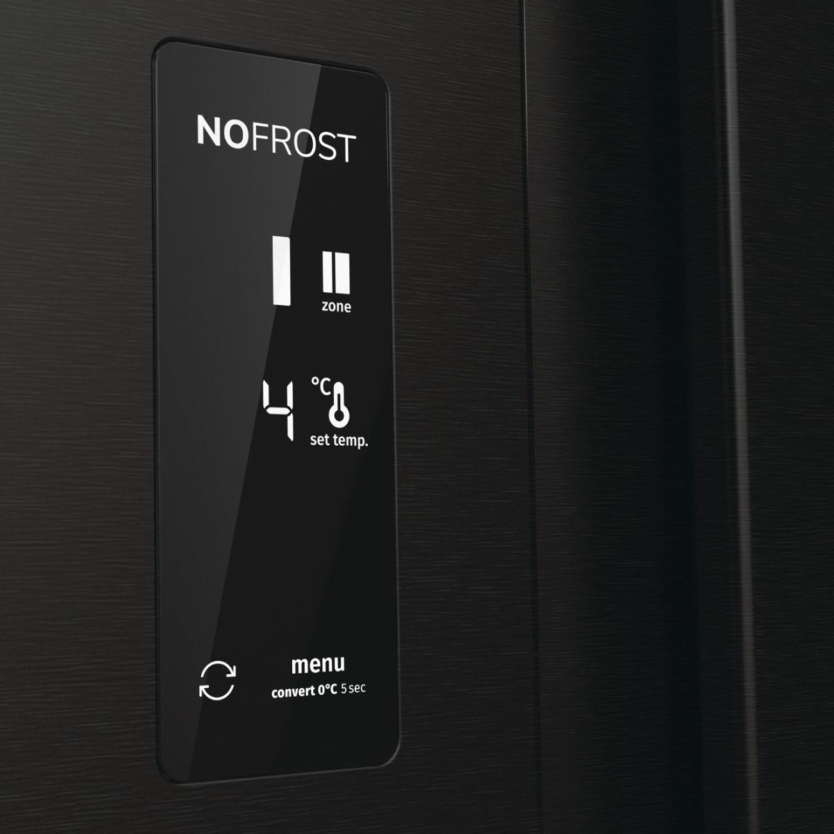 Kühl-Gefrier-Kombination NRR9185EABXLWD Schwarz - Schwarz, MODERN (91,5/178,6/67cm) - Gorenje