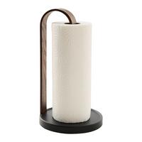 Držač Role Kuhinjskog Papira Magnus - crna, Moderno, drvo (17.37/17.37/31.12cm) - Mömax
