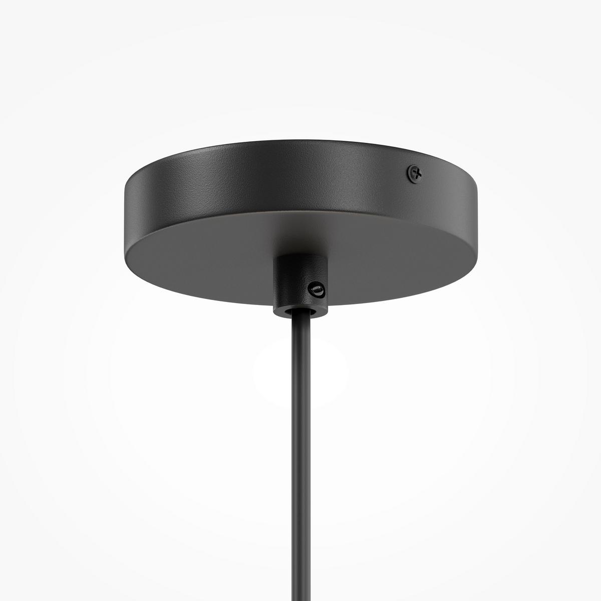 Pendelleuchte Mod613pl-05gr1 - Schwarz, Design, Metall (50/346cm) - MAYTONI