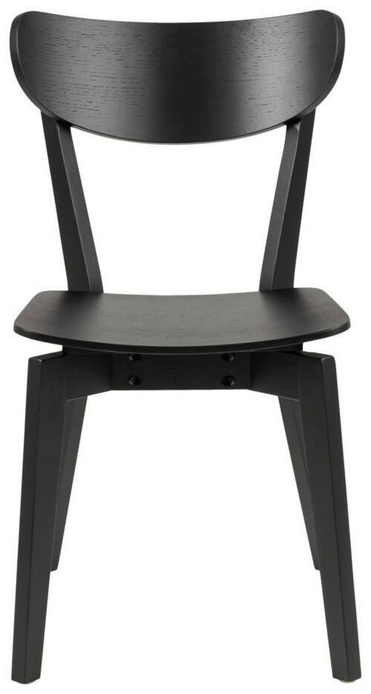 Stuhl Rocky in Schwarz - Schwarz, LIFESTYLE, Holz (45/78/55cm) - Mömax