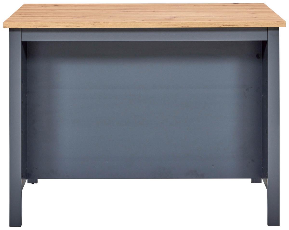 Kücheninsel Venet, Anthrazit/Artisan Eiche - Anthrazit/Eiche Artisan, MODERN, Holzwerkstoff (124/91,5/75cm) - Mömax