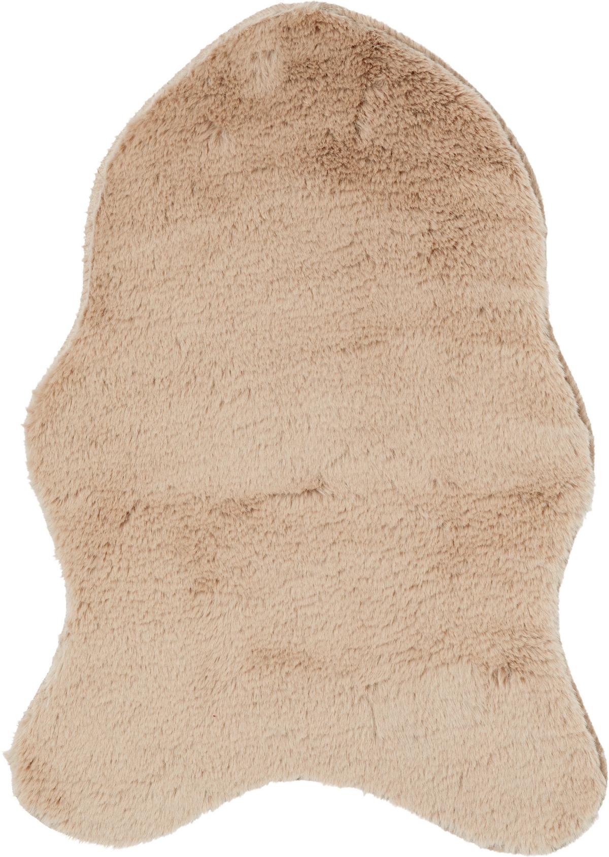 Blană artificială Moia - argintiu/bej, Lifestyle, textil (40/57cm) - Mömax