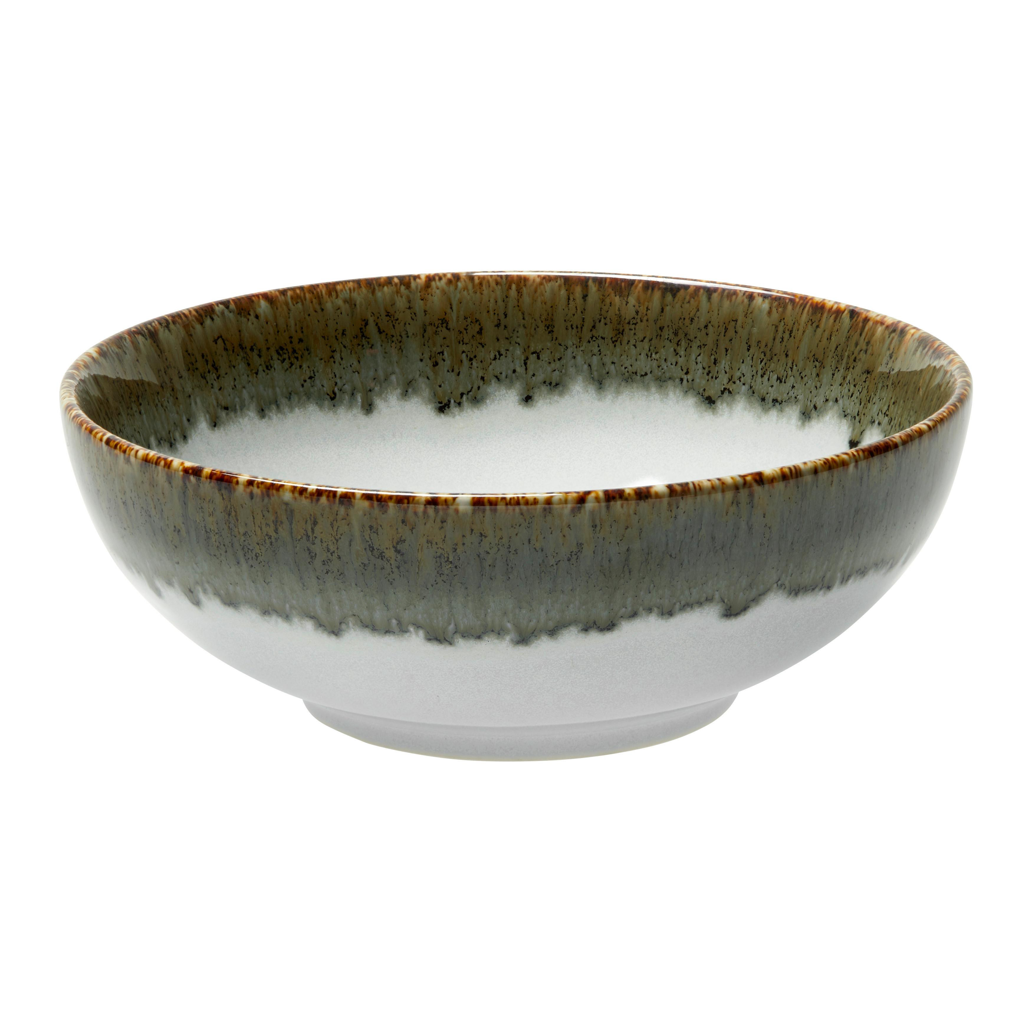 Müslischale Cascade Grau - Grau, Modern, Keramik (16,5/6cm) - Creatable