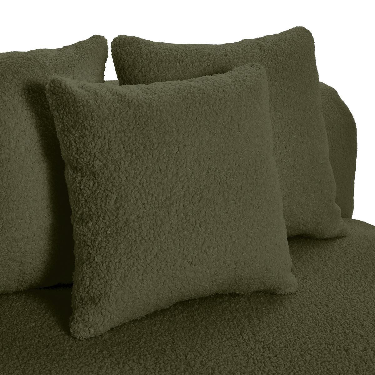 Modul Sofaelement Bloom Olivgrün - Olivgrün, Trend, Textil (100/70/122cm) - Livetastic