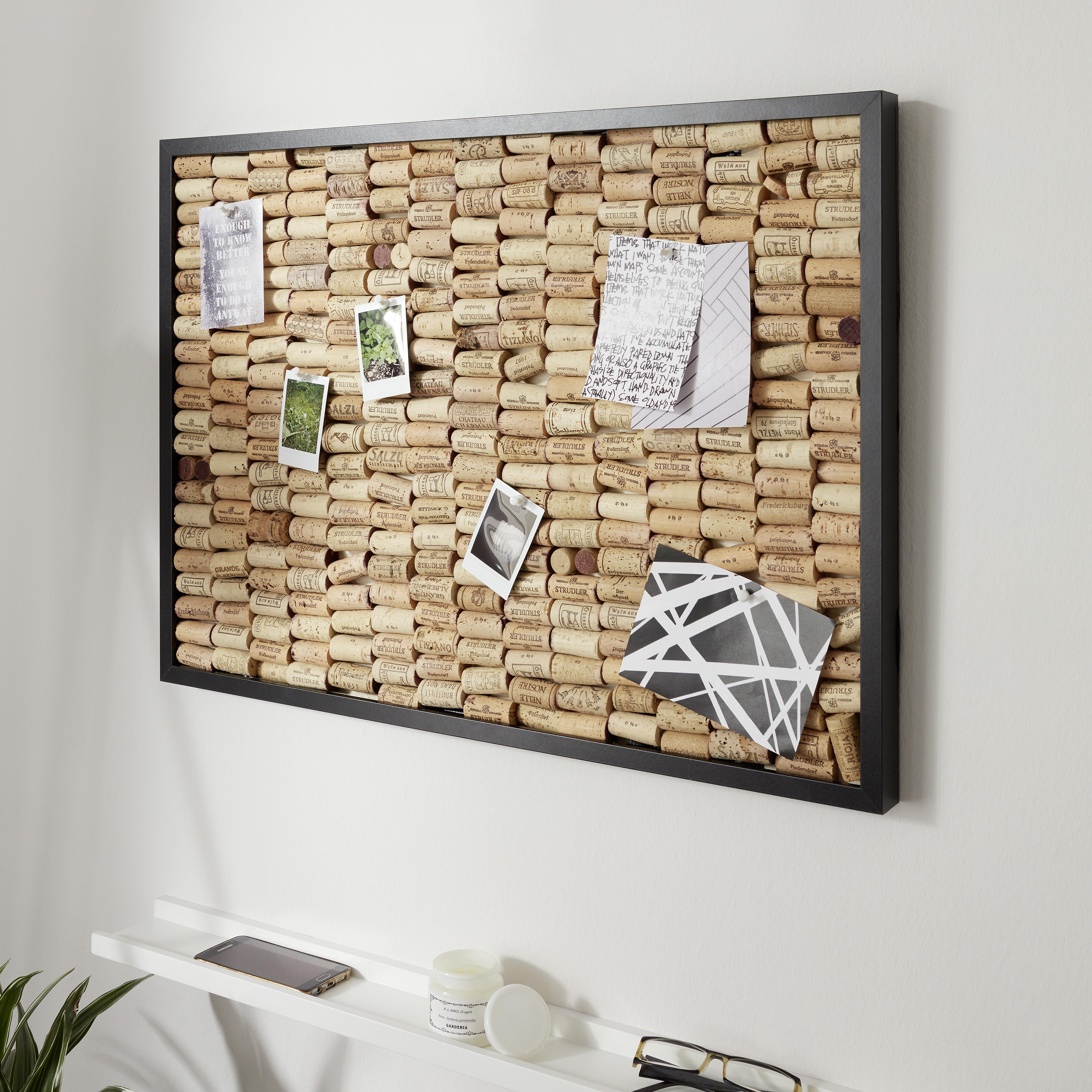 Bilderrahmen Gitta ca 50x70cm Schwarz - Schwarz, Modern, Holzwerkstoff/Kunststoff (50/70/3,6cm) - Modern Living