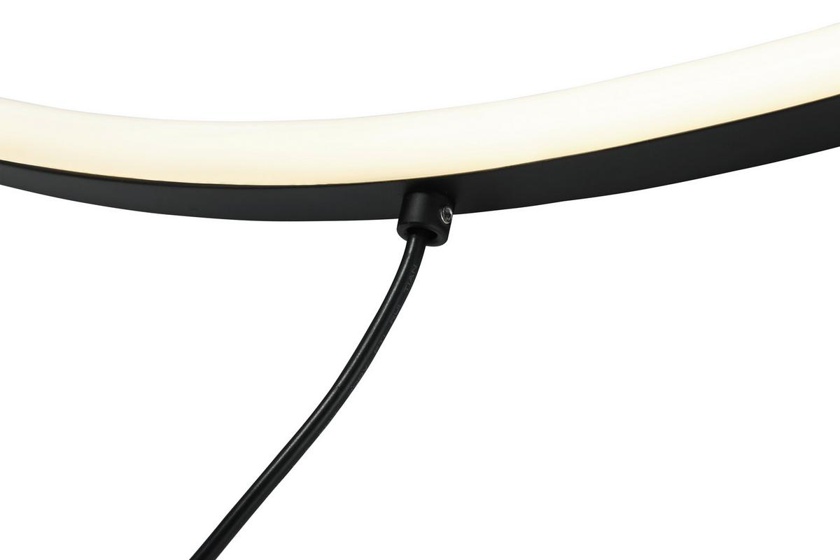 KINKIET LED 4025-102M SCOPELLO - czarny, Design, tworzywo sztuczne/metal (67/6cm)