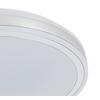 LED-TAKLAMPA FARBI - vit/kromfärg, Modern, metall/plast (38/6cm) - Mömax
