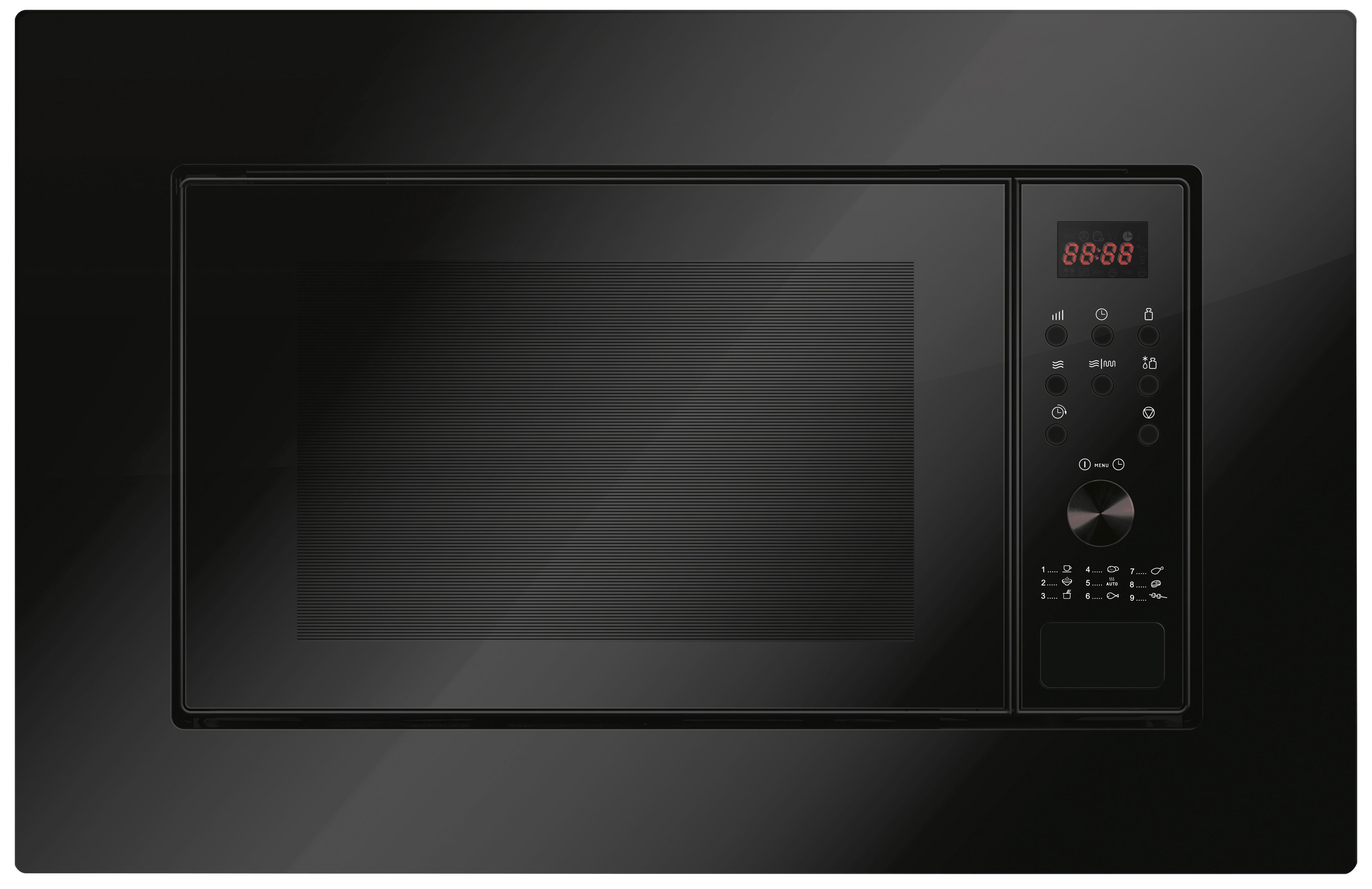 Einbaumikrowelle 80250 - Schwarz, MODERN (59,5/39/32cm) - Mican