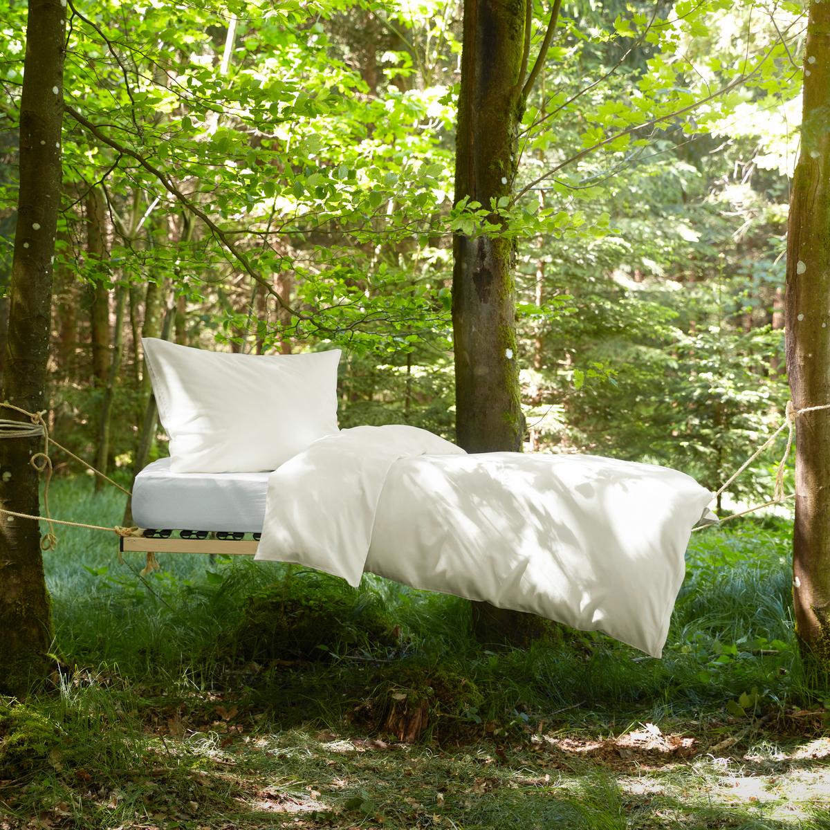 Bettwäsche Bio-Sophia Uni Naturfarben ca. 140x200cm - Naturfarben, Natur, Textil (140/200cm) - ecoTree