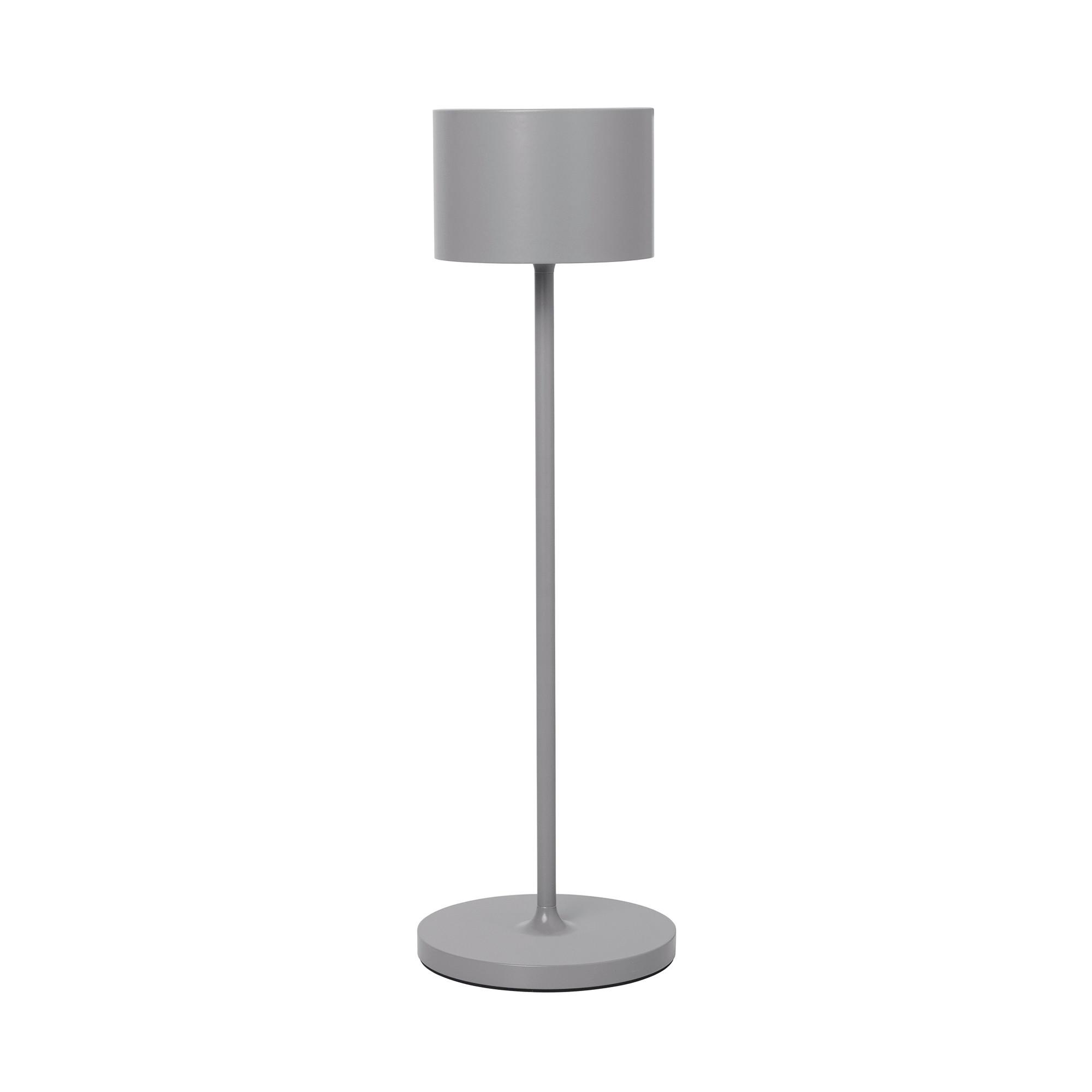 LAMPA STOŁOWA LED 66125 BLOMUS - szary, Design, metal (11/33,5cm) - Blomus