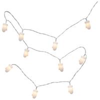 Okrasna Led-svetilka Gloves - bela, kovina/umetna masa (165cm) - Mömax