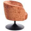 SNURRSTOL GIRO -TREND- - svart/terrakotta, Modern, metall/textil (67/68/73cm) - Premium Living