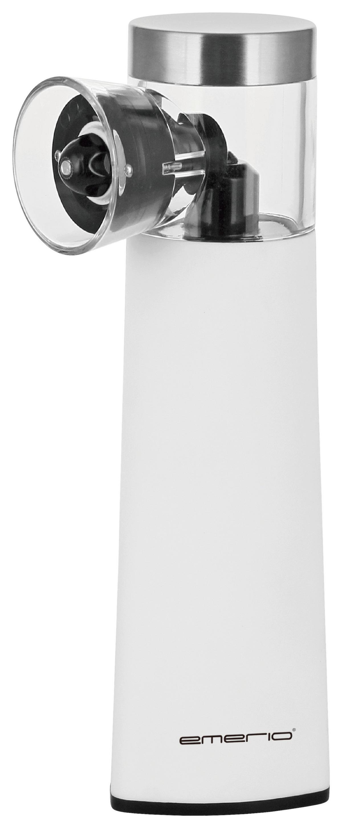 Elektrische Salz-/Pfeffermühle Siki aus Edelstahl in Weiss - Weiss, Konventionell, Kunststoff/Metall (8/6/21,5cm) - Insido