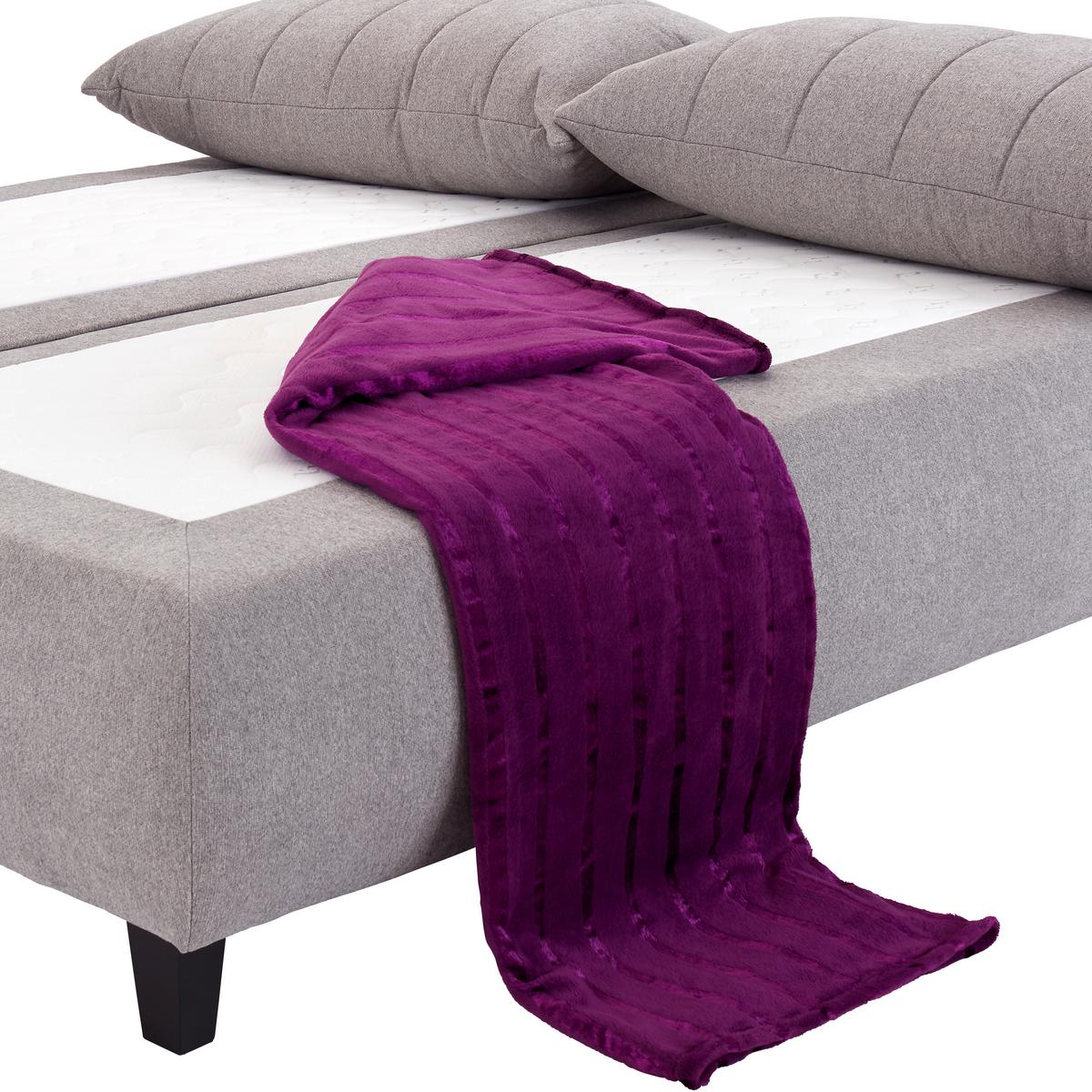 Canapea Boxspring Marino - gri deschis, Modern, textil (208/102/96cm) - Luca Bessoni