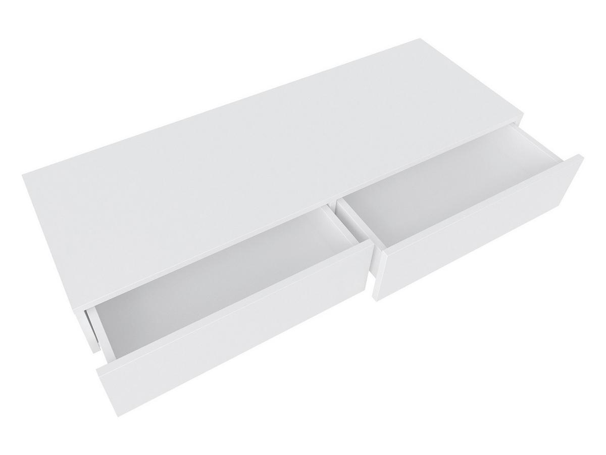 STÓŁ KONSOLA NEWNIQ - biały, Design, materiał drewnopochodny (110/40/16cm) - Hom`in