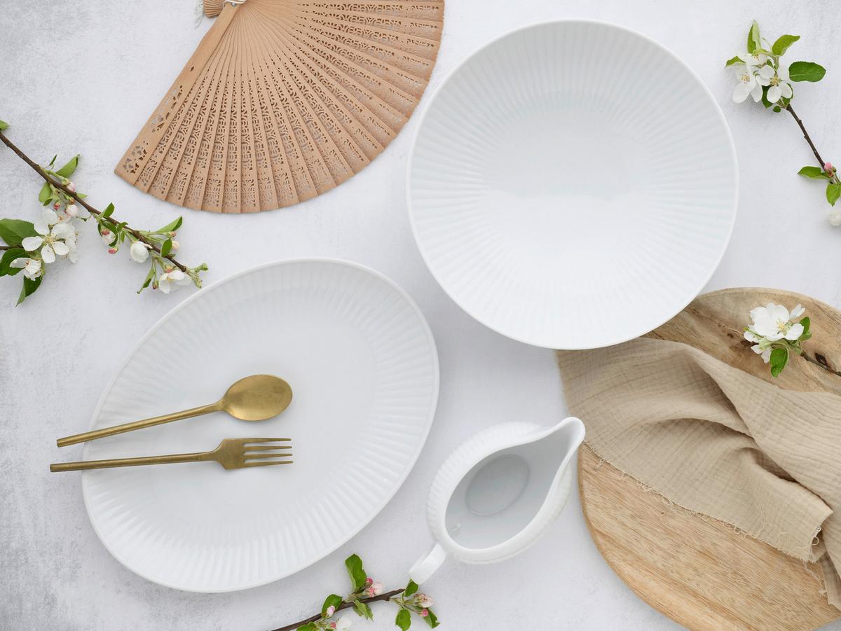 Servis Za Zajtrk Valencia, 3-Delni - bela, Design, keramika - Creatable