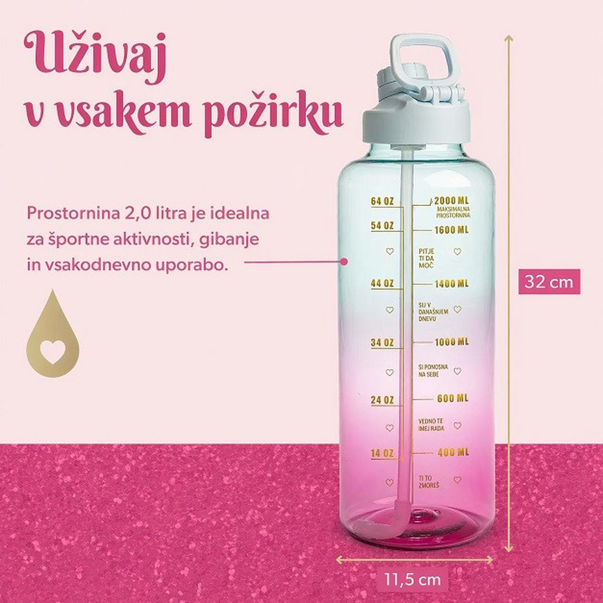 Steklenička Paris Hilton - večbarvno, Design, umetna masa (12/12/32cm) - Paris Hilton