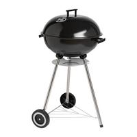Kugelgrill Michael Schwarz - Schwarz, KONVENTIONELL, Kunststoff/Metall (54/90/48cm) - Mömax
