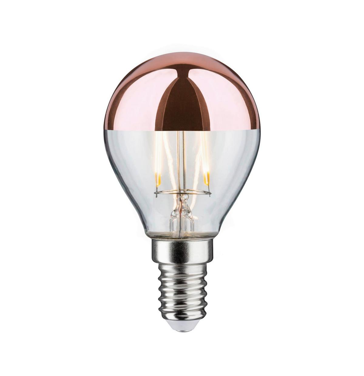 LED-Leuchtmittel 28665 max. 2,6 Watt - Klar/Kupferfarben, Basics, Glas (7,8cm) - Paulmann
