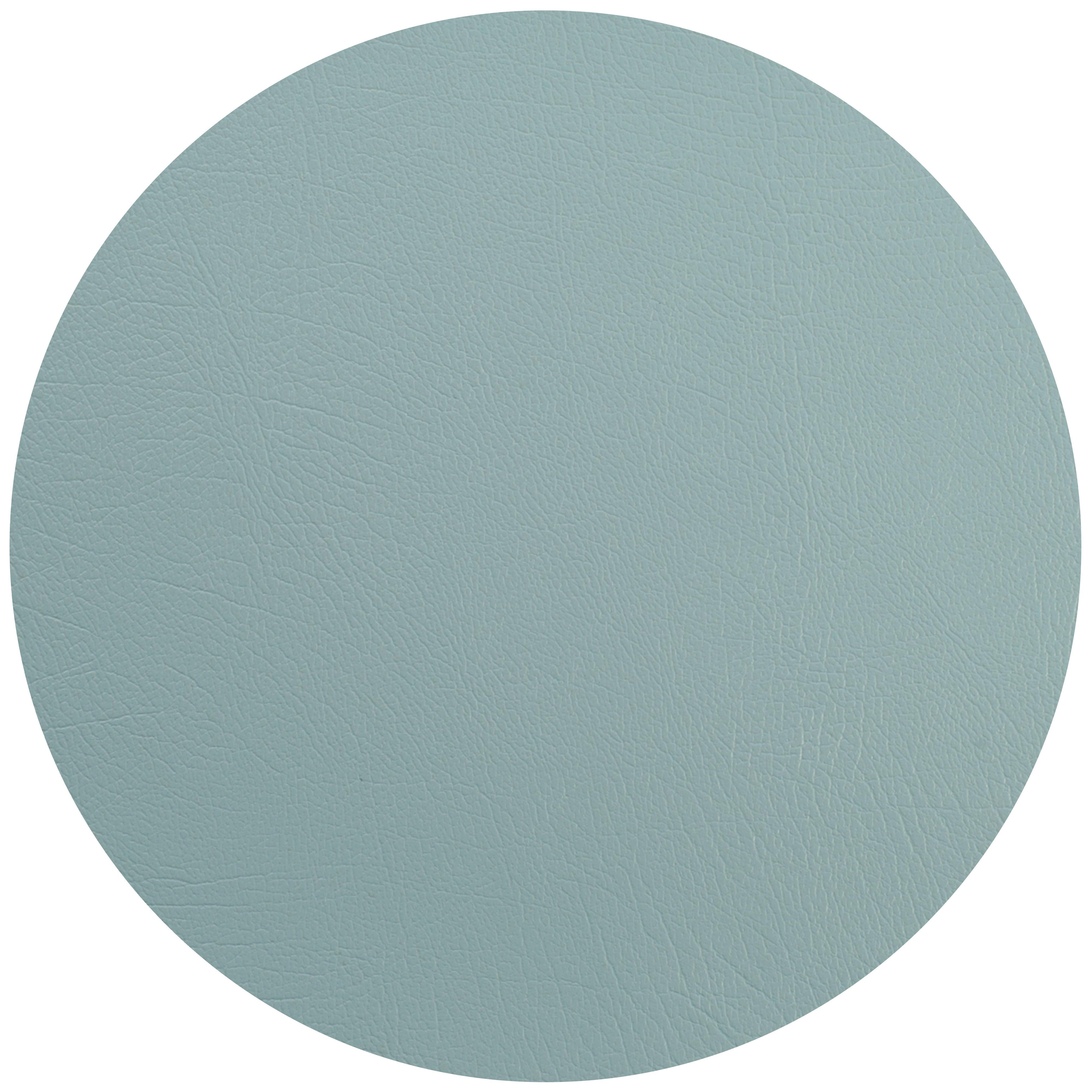 Étkezőalátét Jette - kék, bőr (40cm) - Premium Living