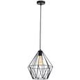 Viseča Svetilka Skeletton - črna, kovina (30/110cm) - MÖMAX modern living