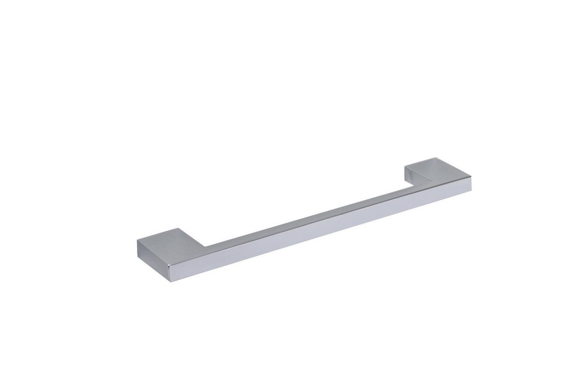 Held Küchenunterschrank ca. 50 cm Weiß/Eiche - Chromfarben/Eiche Wotan, MODERN, Holzwerkstoff/Metall (50/85/60cm) - Held