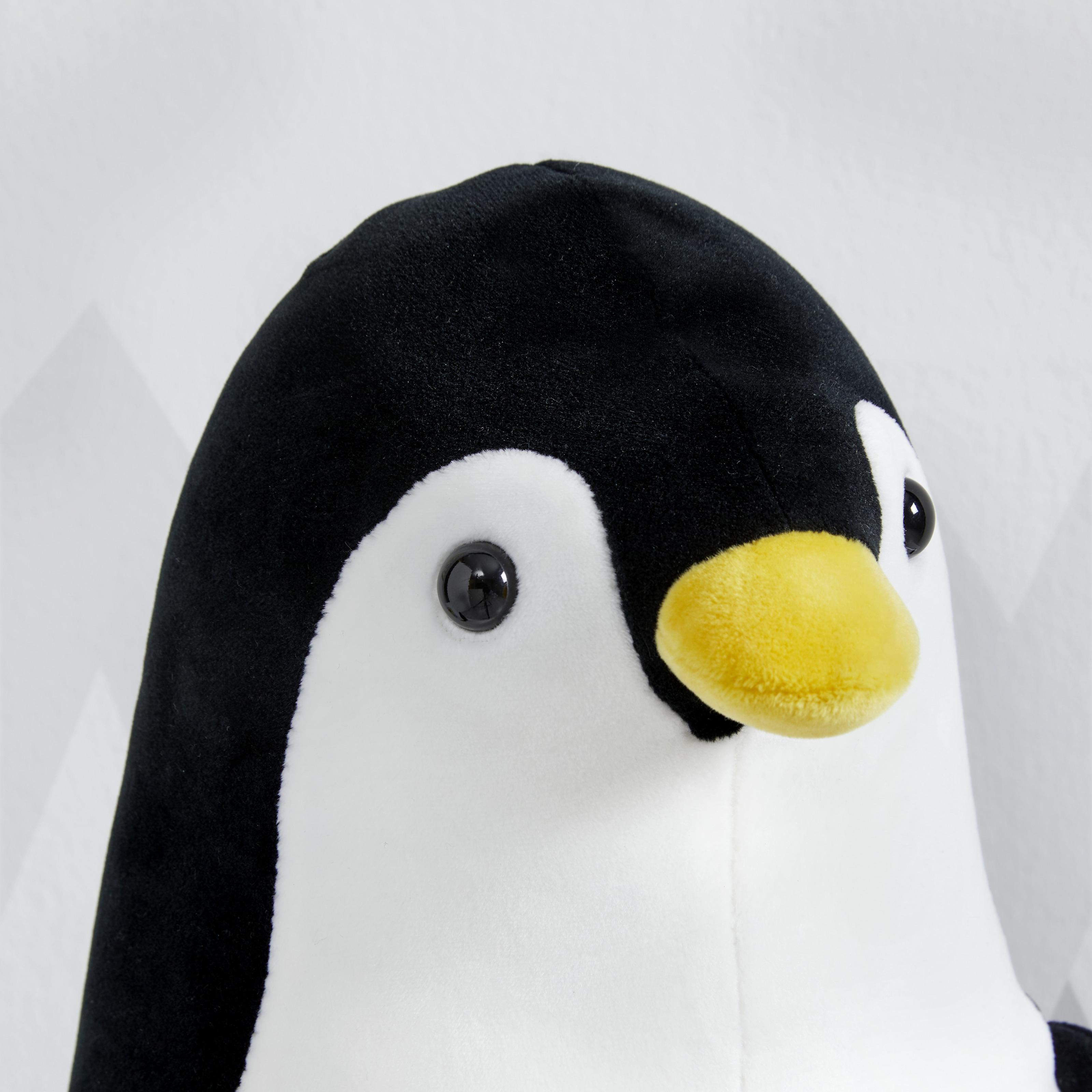 Plüschtier Jessy Pinguin - Schwarz/Weiß, MODERN, Textil (18/42cm) - Bessagi Kids
