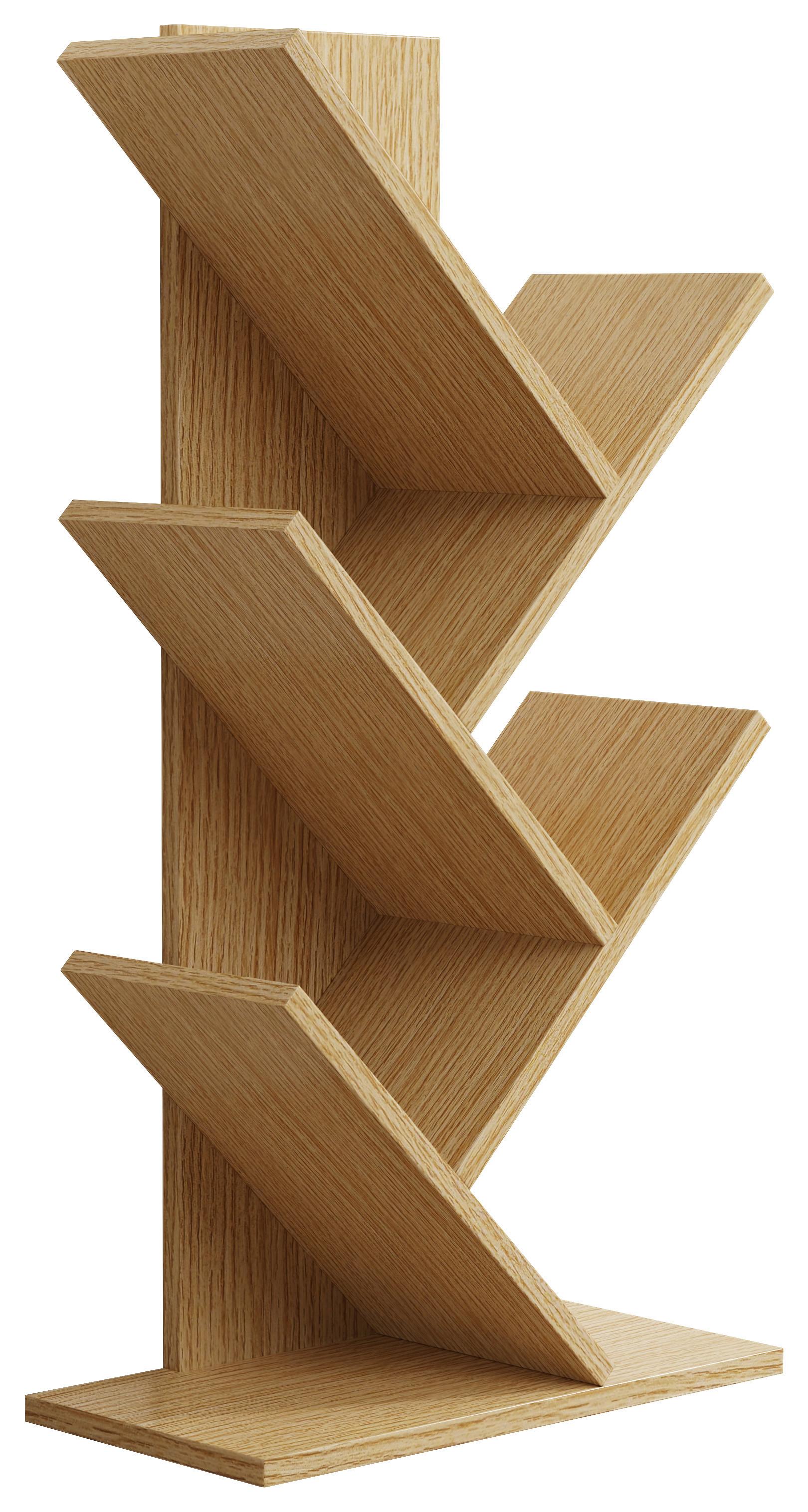 Regal Nulis L Honigeiche - Honigeiche, Design, Holzwerkstoff (40/77/20cm) - MID.YOU