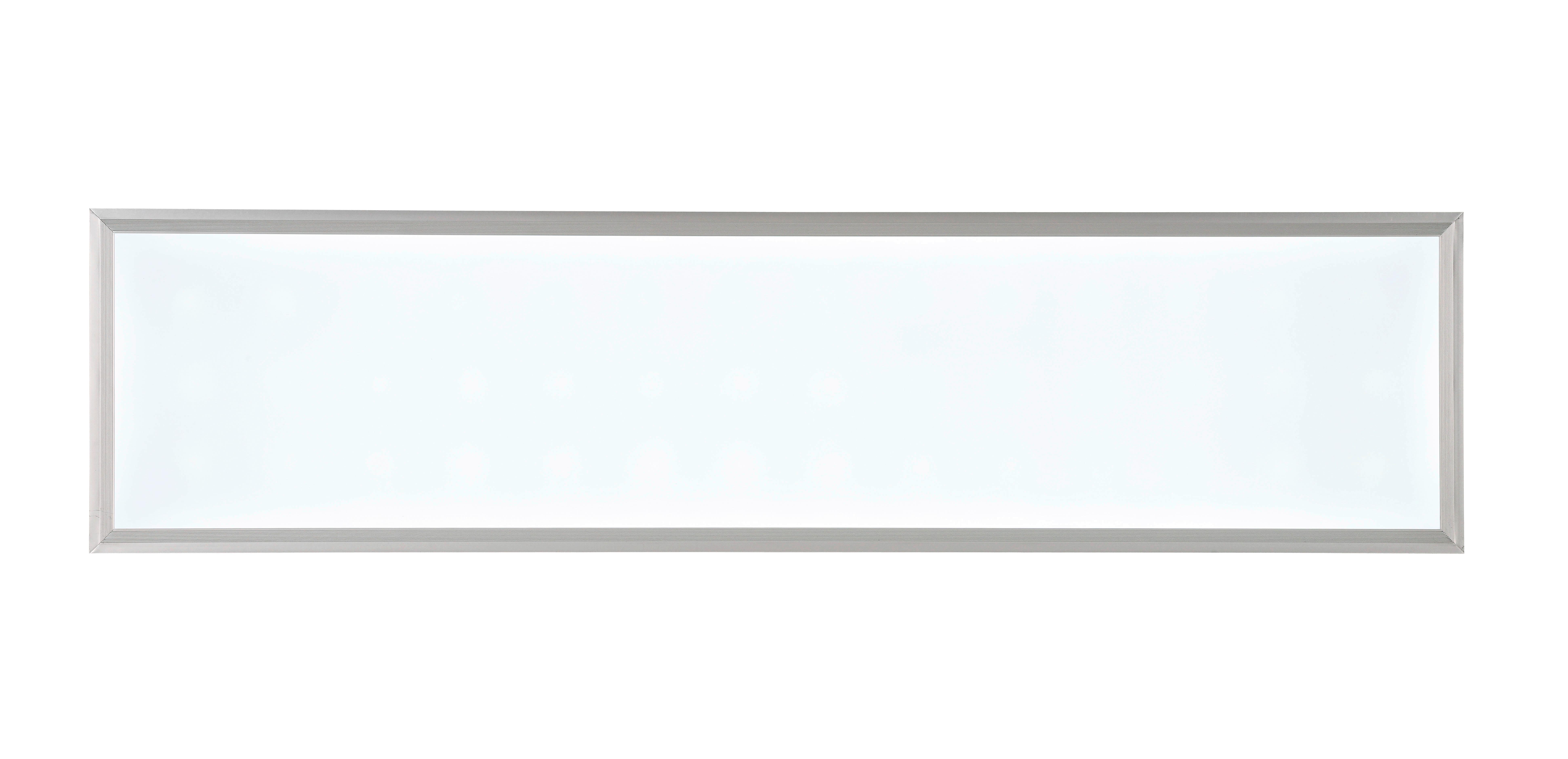 LED-TAKLAMPA CORNELIUS -AKT- - vit/silver, Modern, metall/plast (120/30/7,5cm) - Mömax