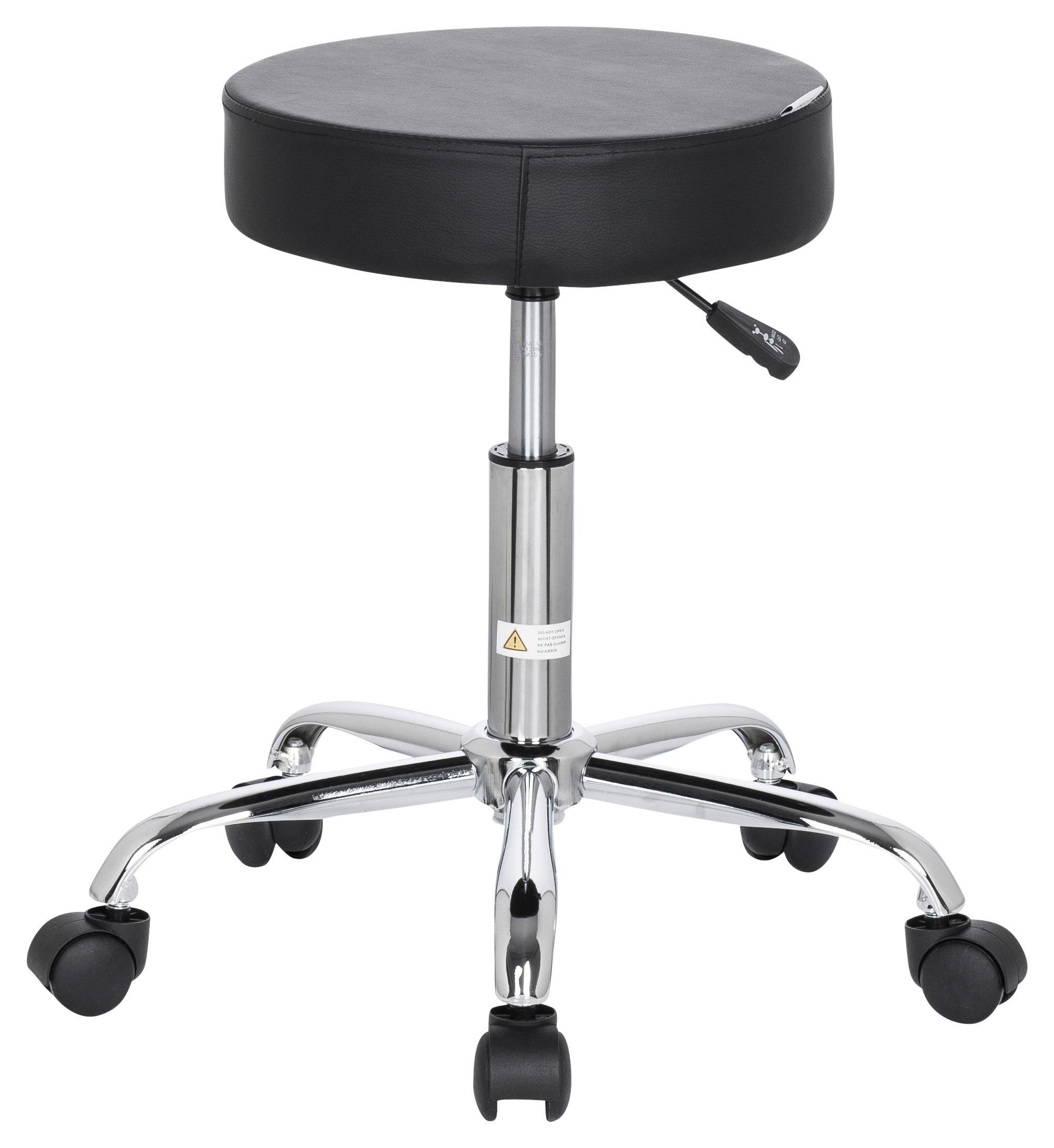 Pisarniški Stolček Operator Ii, Črna - barve kroma/črna, Moderno, kovina/umetna masa (57/45/57cm) - MID.YOU