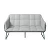 UTEMÖBLER SET BETTY - beige/grön, Modern, metall/glas - Mömax