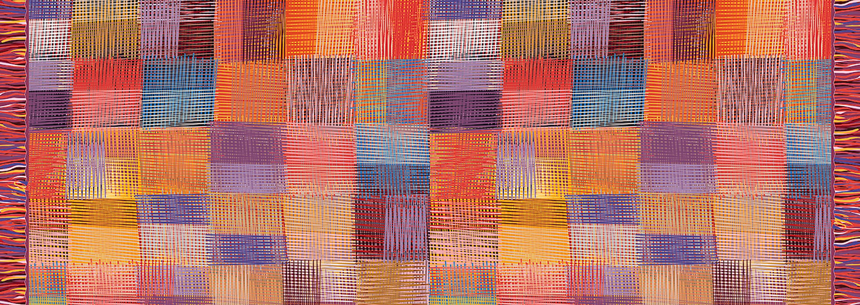 KÜCHENLÄUFER MIA - Dunkelorange, KONVENTIONELL, Kunststoff (50/150cm)