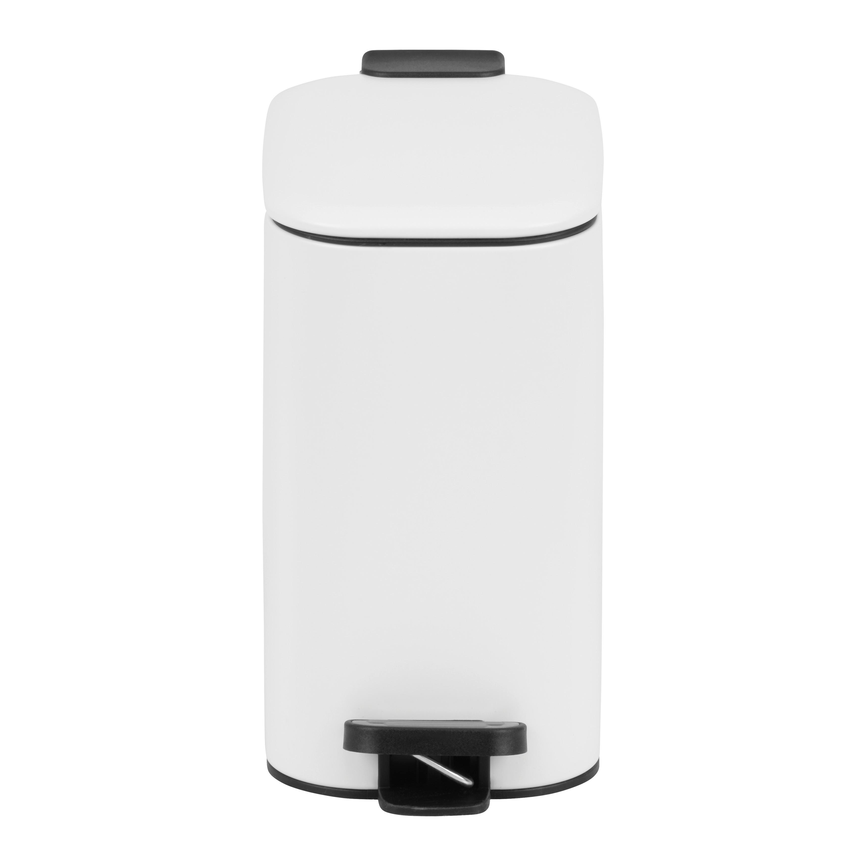 PEDALHINK VARIO CA.6L - vit/svart, Modern, metall/plast (15/28/26,9cm) - Mömax