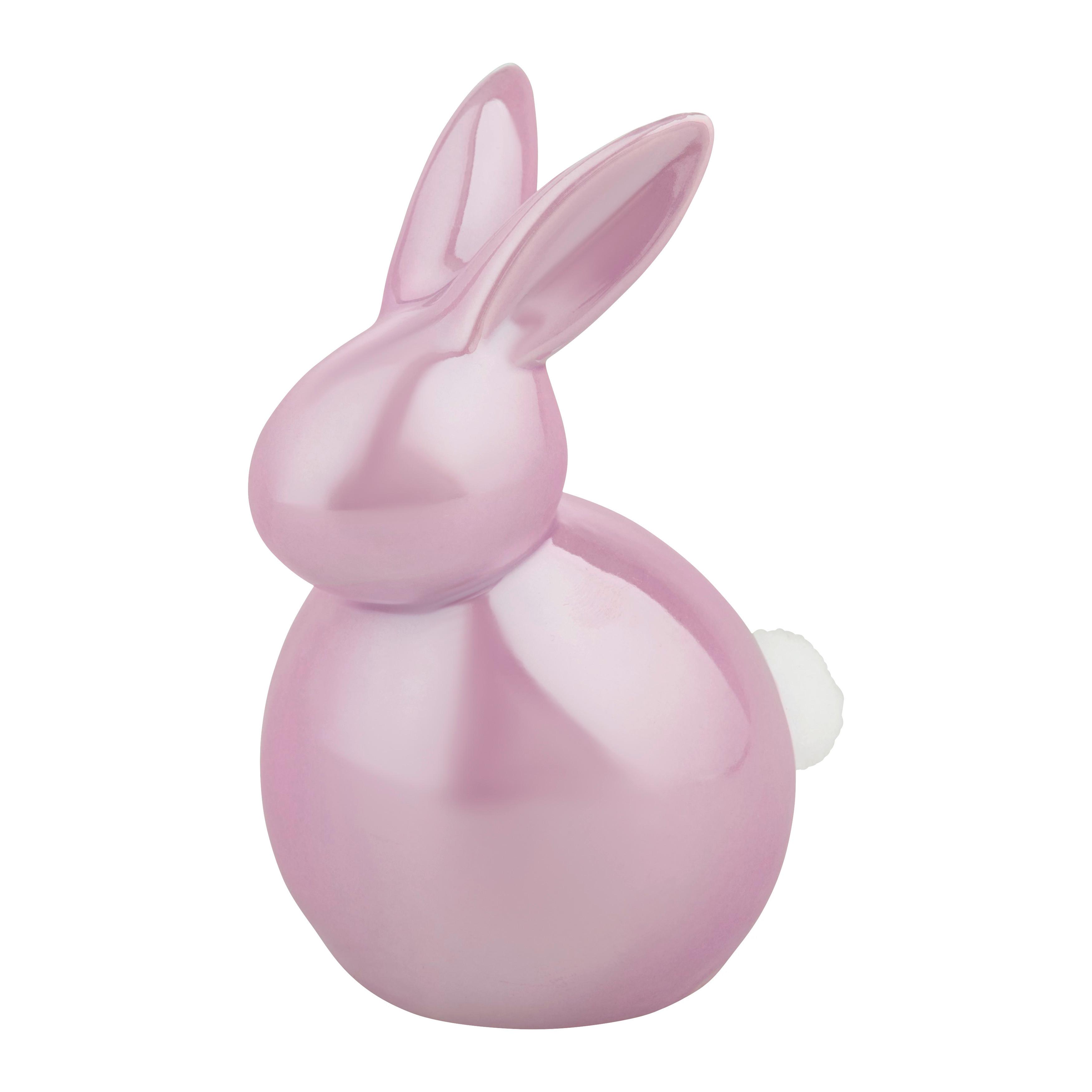 Dekohase Bobsie I Lila - Lila, Basics, Keramik (6/11/8cm) - Mömax