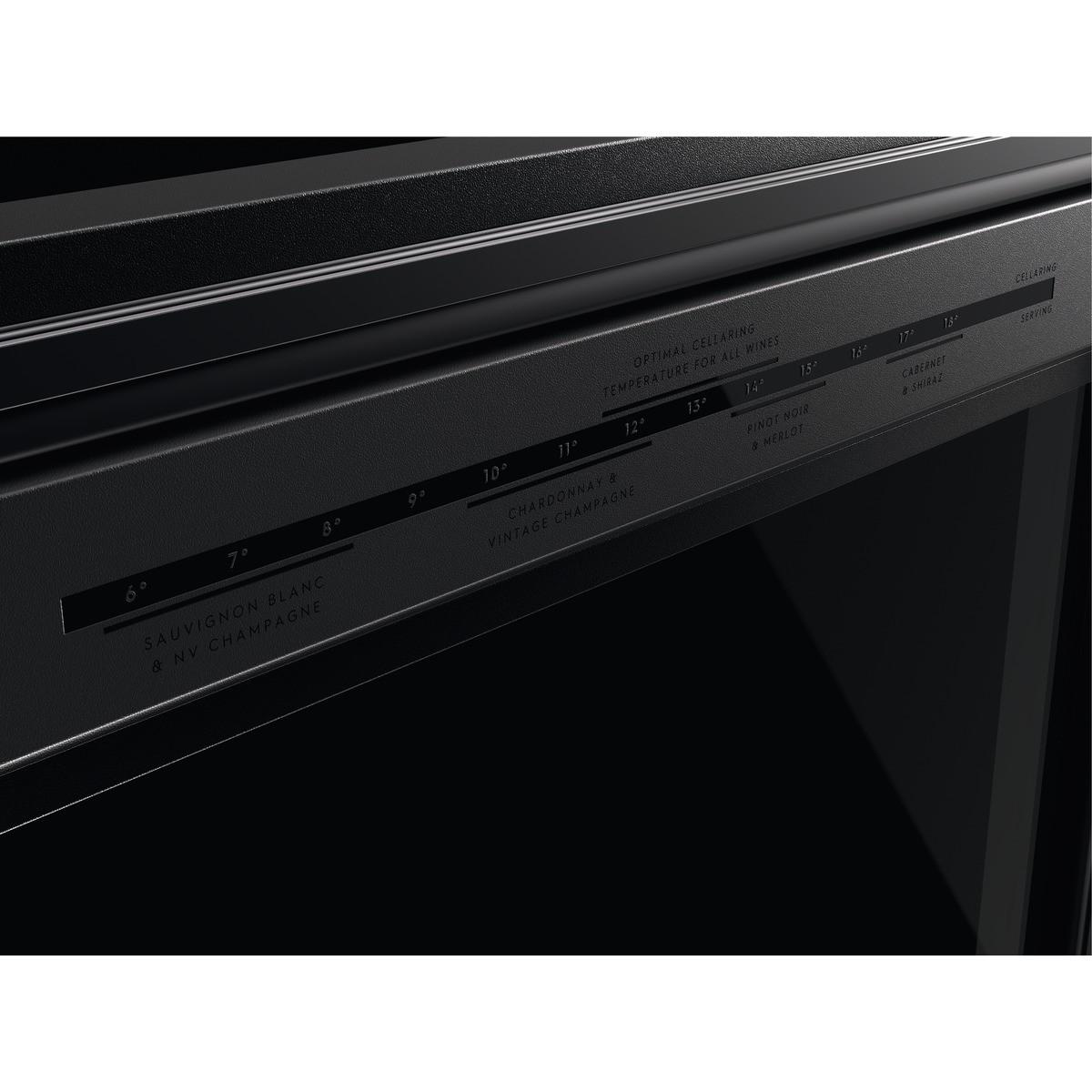 Weinkühlschrank NSW8D826GT Schwarz - Schwarz, Glas/Metall (59,5/81,8/57,7cm) - AEG