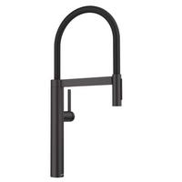 Küchenarmatur Blancoculina-S II, in Schwarz - Schwarz, Trend (56cm) - Blanco