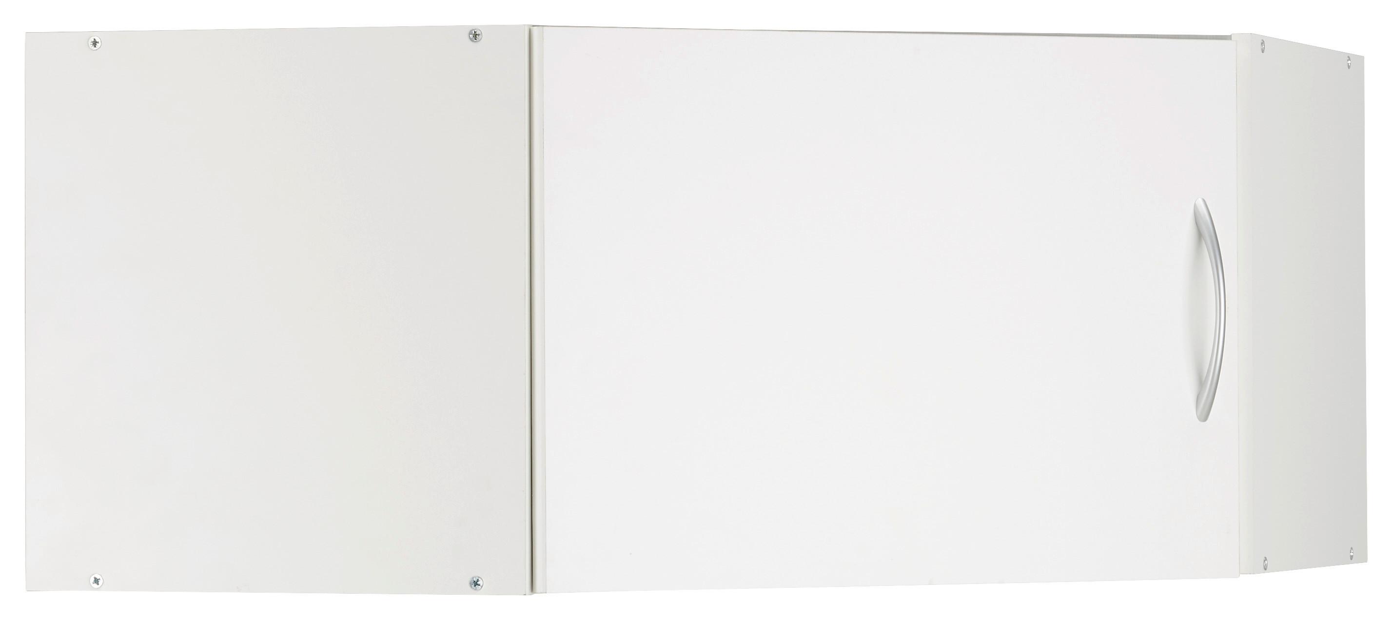 Aufsatzschrank in Weiß - Weiß, Holzwerkstoff (80/40/80cm) - Modern Living