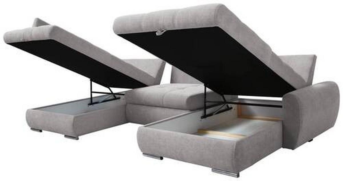 Coltar CANION - fango, Design, textil (173/322/174cm) - Modern Living