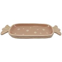 Okrasni Krožnik Candy - roza/temno roza, Konvencionalno, keramika (24/2,4/8,2cm) - Mömax