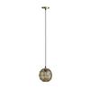 Hängeleuchte Hermi II max. 25 Watt - Messingfarben, KONVENTIONELL, Metall (20/120cm) - Globo