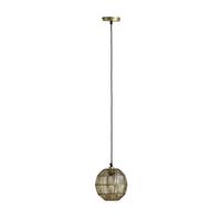 Viseča Svetilka 14995h Hermi Ii - barve medenine, Konvencionalno, kovina (20/120cm) - Globo