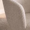 ARMLEHNSTUHL MAYLEA - Creme, MODERN, Holz/Textil (61/60,5/81cm) - Bessagi Home