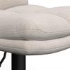 BARPALL CAJA - svart/cremefärgad, Modern, metall/trä (47/87-107/49cm) - Bessagi Home